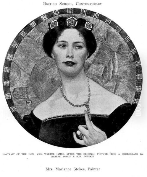 Portrait of Mrs. Walter James - view 1
