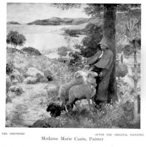 Shepherd by Marie, Nee Guillet Cazin
