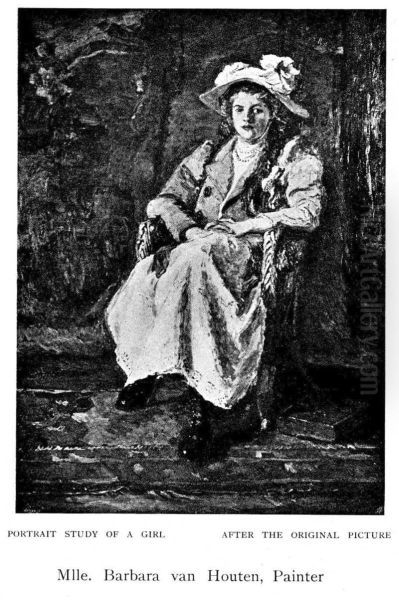 Girl in a Chair - view 1