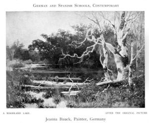 A Woodland Lake A Woodland Lake