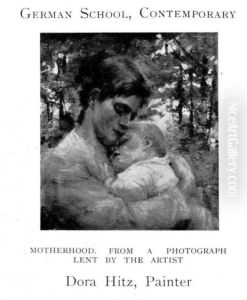 Motherhood by Dora Hitz