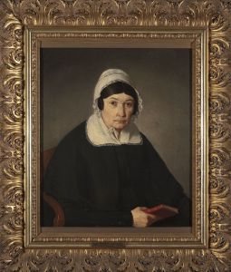 Portrait of Tekla Januszkiewicz nee Sokolowska (1778-1860) by Adam Szemesz