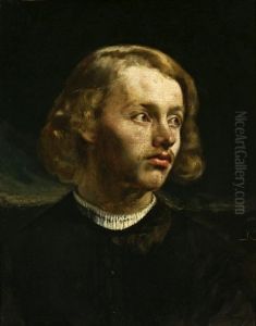 Portrait of Seweryn Markiewicz by Leon Kaplinski