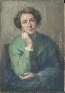 Self-portrait by Henrika Santel