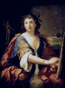Self-portrait by Elisabetta Sirani