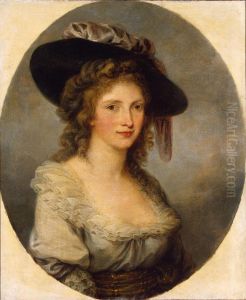 Self-portrait by Angelica Kauffmann