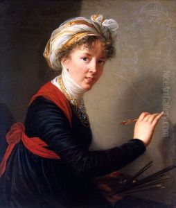 Self-portrait by Elisabeth Louise Vigee Le Brun
