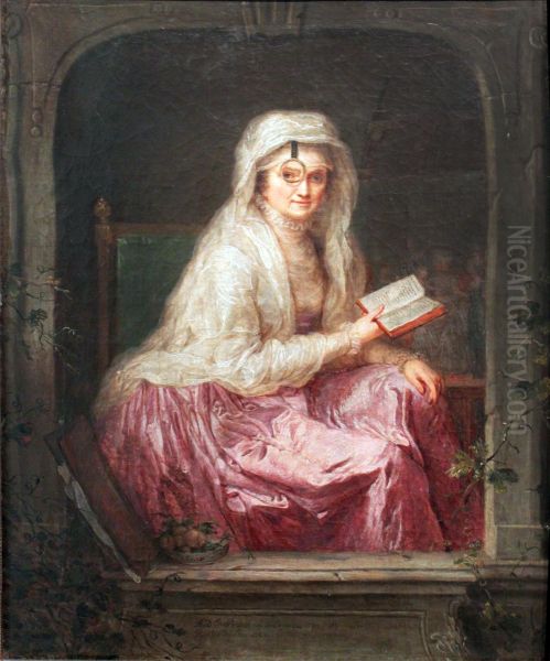 Self-Portrait with Monocle - view 1