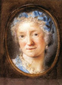 Self-portrait by Rosalba Carriera