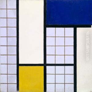 Composition en demi-valeurs by Theo van Doesburg