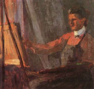 Self-portrait by Anna Feldhusen