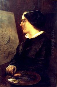 Self-portrait by Elisabeth Baumann