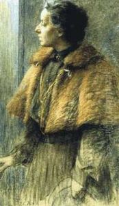 Selfportrait (1886), Louise Catherine Breslau by Louise Catherine Breslau