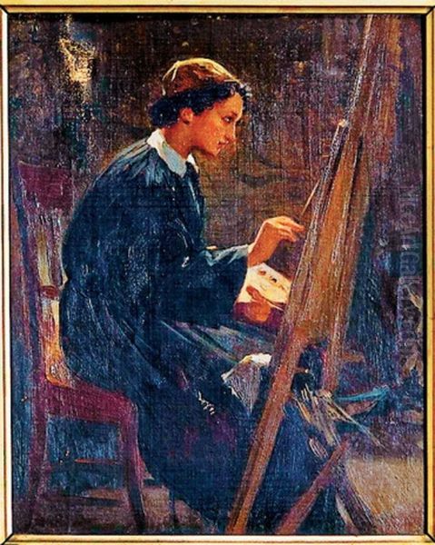 Self-portrait - view 1