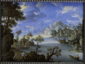 Paysage au bord du lac