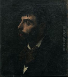 Portrait de Jean Riviere by Henri-Jean Guillaume Martin
