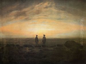 Two Men by the Sea
