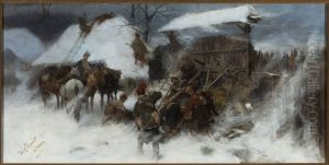 Bar confederates by Jozef Brandt