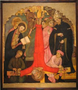 Crucifixio de Sant Pere by Pere Serra