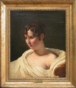 Jeune femme en buste
