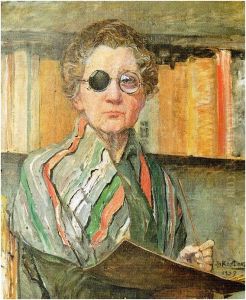 Self-portrait by Jo Koster