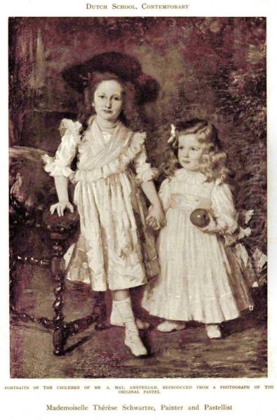 Portraits of the Children of Mr. A. May - view 1