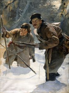 Javelineers (Bear hunting).