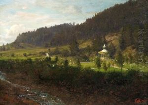 Submontane landscape by Wojciech Gerson