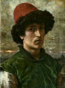 Portrait of a young Italian man Portrait of a young Italian man