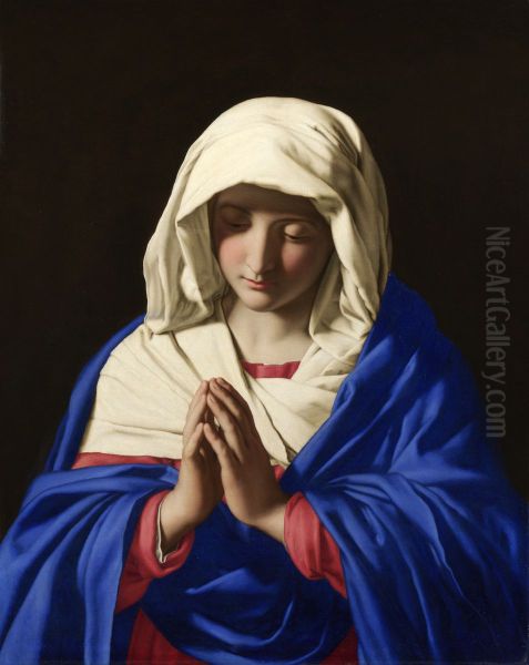 La Vierge en priere. - view 1