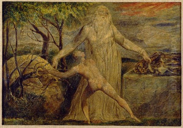 Abraham and Isaac - view 1