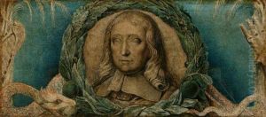 Head of Milton by William Blake
