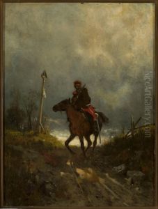 Powstaniec z 1863 roku by Maksymilian Gierymski