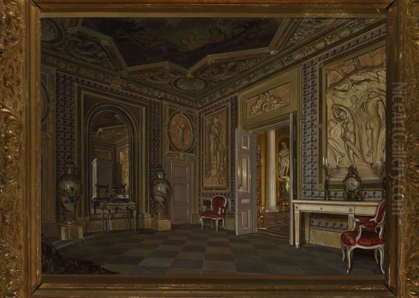Interior of the Lazienki Palace - view 1