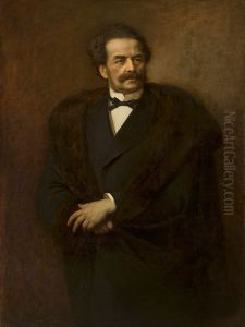 Portrait of Leopold Kronenberg (1812-1878) by Leopold Horovitz