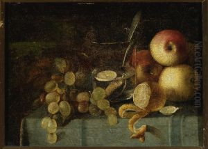 Still life with a glass by Ivan Khrutsky