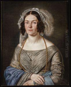 Portrait of Julia Kleczkowska by Aleksander Kokular