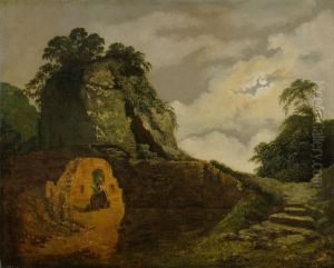 Virgil's Tomb by Moonlight, with Silius Italicus