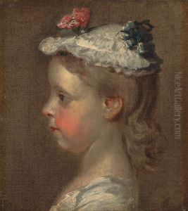 Study of a Girl's Head by William Hogarth