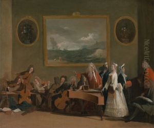 Rehearsal of an opera
