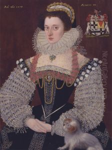 Frances, Lady Brydges (ca. 1553-1623)(current title)Dorothy Bray, Baroness Chandos (d. 1605)(former title) by George Gower