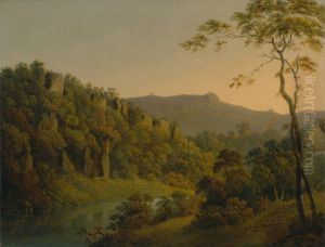 Matlock Dale, looking toward Black Rock Escarpment