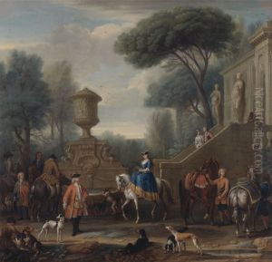Preparing for the Hunt by John Wootton