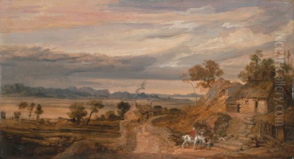Landscape with Cottages - view 1