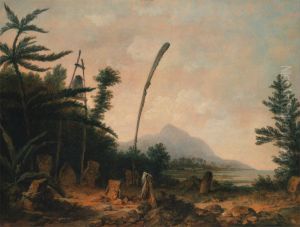 Burial Ground in the South Seas by John Webber