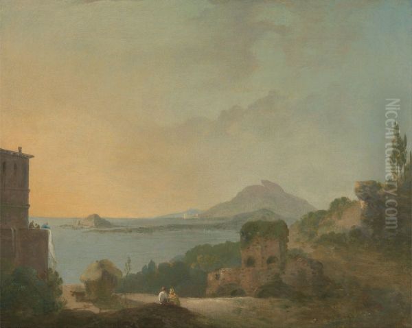 Cicero's Villa and the Gulf of Pozzuoli - view 1