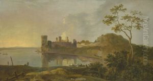 Summer Evening (Caernarvon Castle) by Richard Wilson
