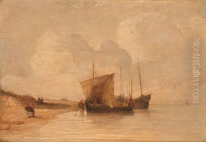 Normandy Coast by Richard Parkes Bonington
