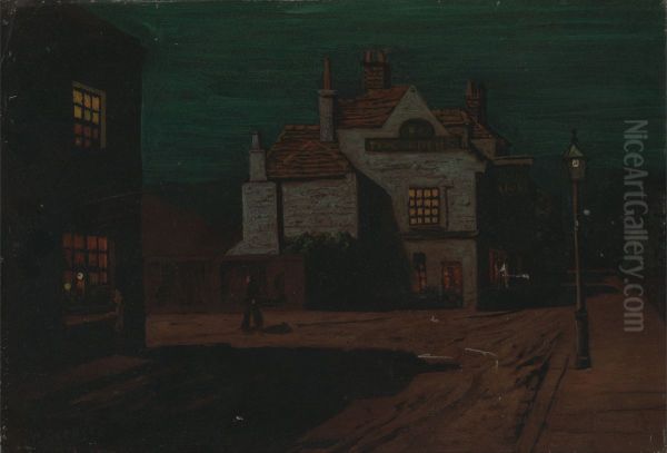 The Black Lion, Chelsea by Night - view 1