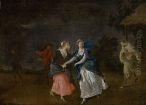 Mrs. Cibber as Cordelia by Peter van Bleeck